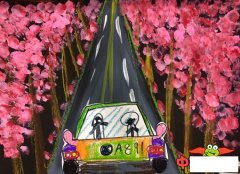 幼儿画画大全简单漂亮，最美的公路