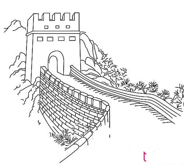 烽火台简笔画怎么画