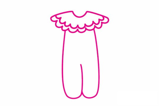 小丑服简笔画图片