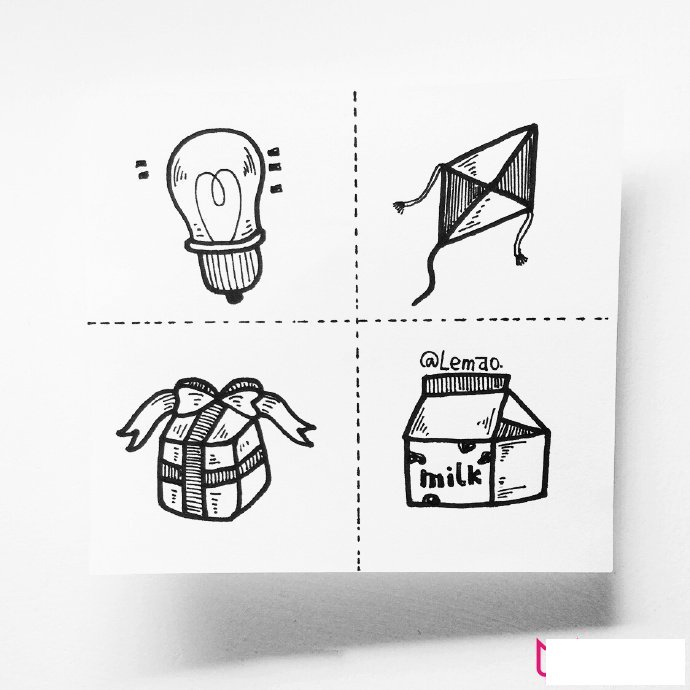 日常用品简笔画大全，超简单的生活用品简笔画