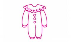 小丑服简笔画的画法及图片大全