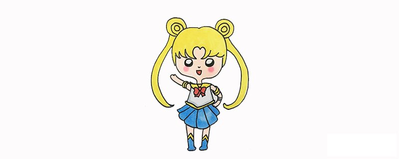 一步一步画月亮公主