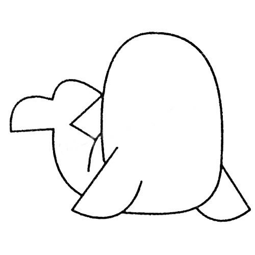 海象简笔画图片