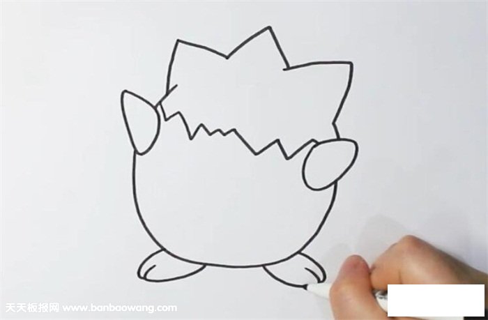 波克比简笔画