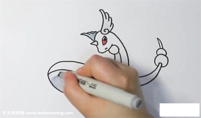 哈克龙简笔画