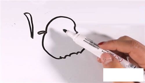 葡萄简笔画的画法步骤图