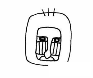 狒狒简笔画图片