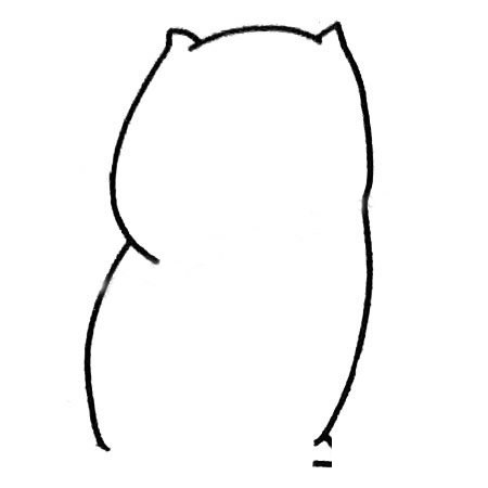 小猫简笔画