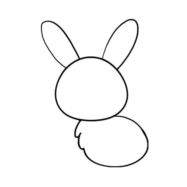 可爱小兔子简笔画