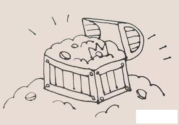 宝箱简笔画