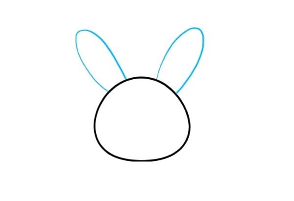 可爱小兔子简笔画