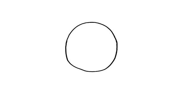 青蛙闹钟简笔画