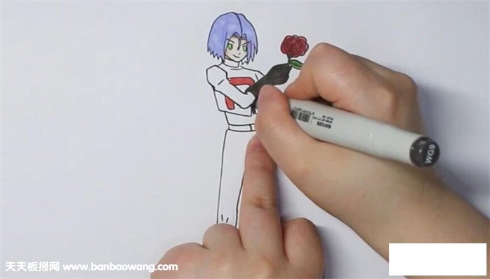 小次郎简笔画
