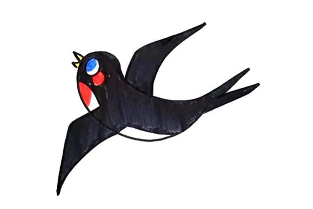 小燕子简笔画