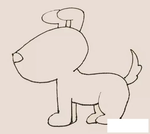 小狗简笔画