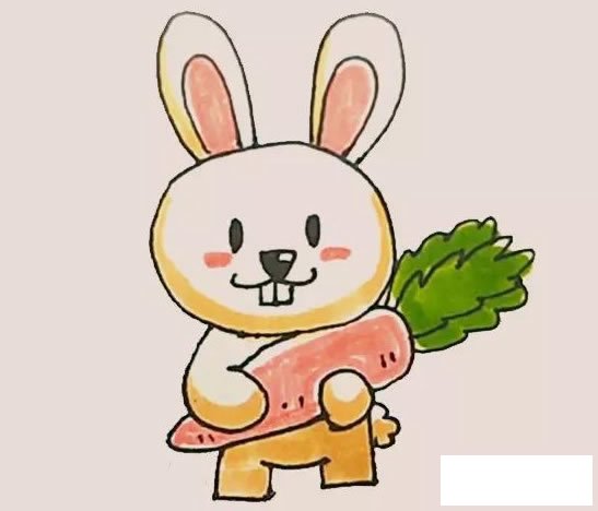 兔子简笔画