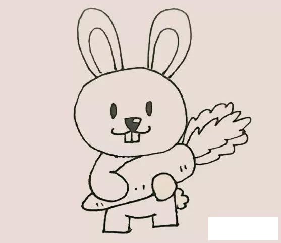 兔子简笔画