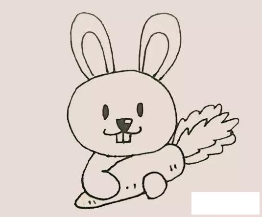 兔子简笔画