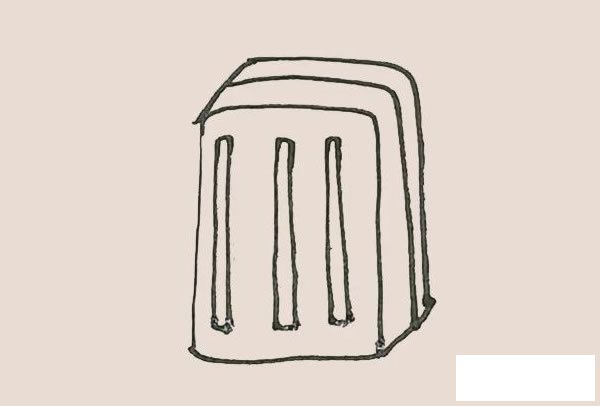行李箱简笔画图片