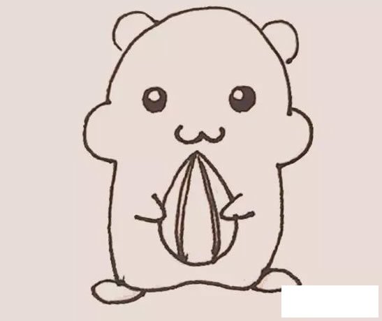 仓鼠简笔画