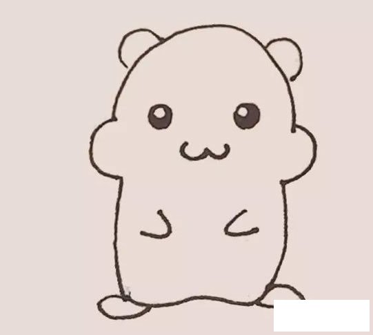 仓鼠简笔画