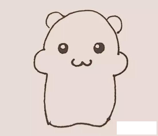 仓鼠简笔画