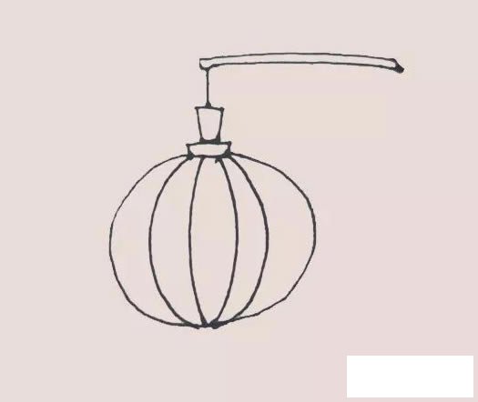 灯笼简笔画