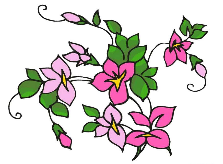 牵牛花简笔画
