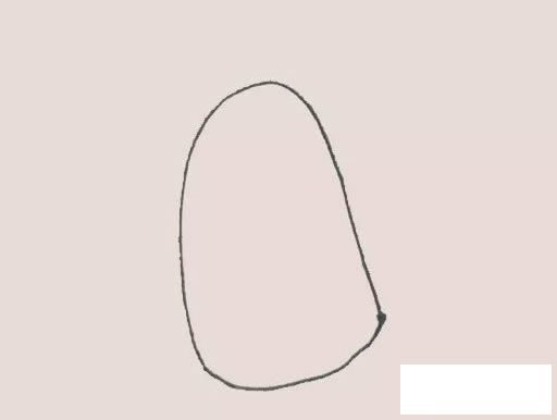 可爱的莲藕简笔画