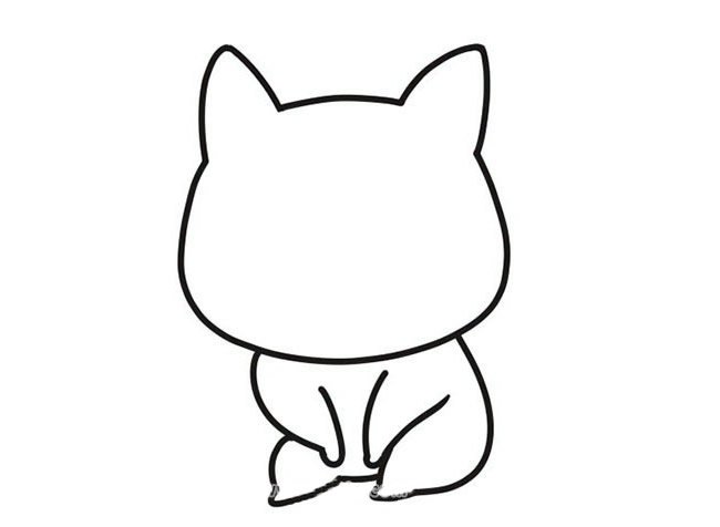 柯基犬简笔画