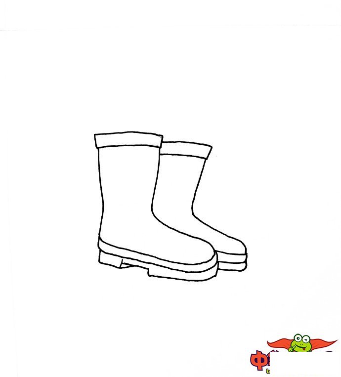 鞋子简笔画图片大全，鞋子怎么画