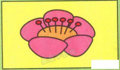 梅花简笔画简单画法