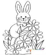 兔子妈妈简笔画4