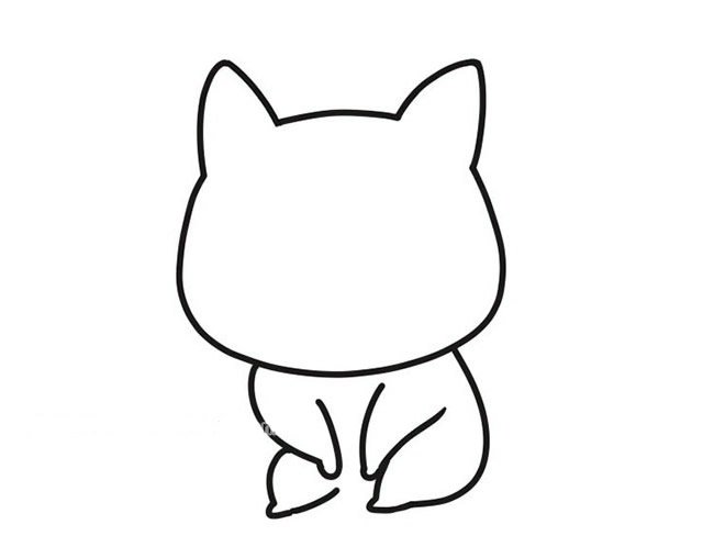 柯基犬简笔画