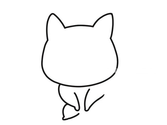 柯基犬简笔画