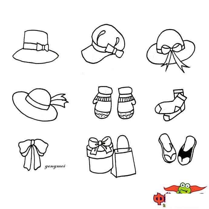 生活用品怎么画简单，常见生活用品简笔画大全