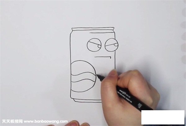 可乐简笔画