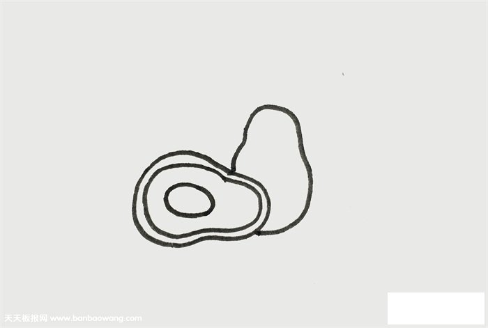 牛油果怎么画