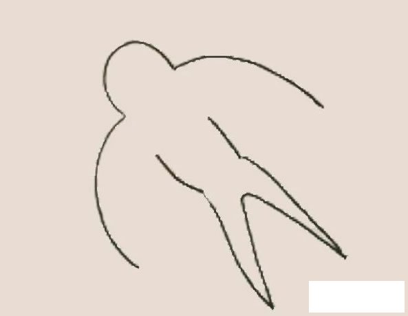 燕子简笔画