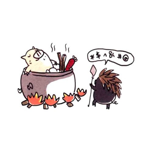 可爱小猪简笔画图片四步画出