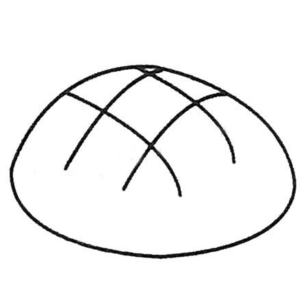 面包简笔画图片