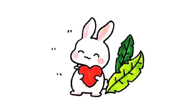 兔子简笔画