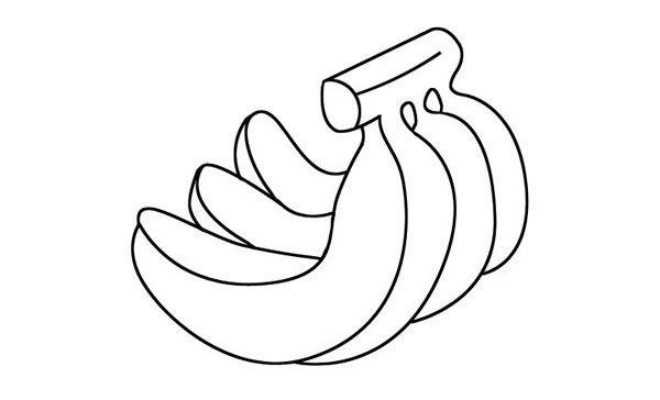 一拖香蕉简笔画