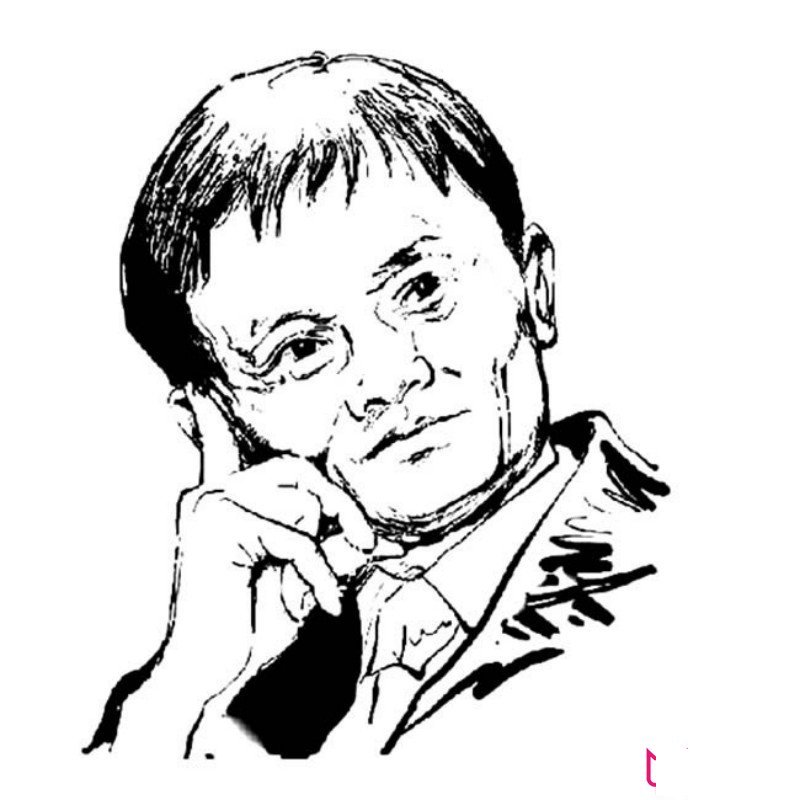 马云简笔画