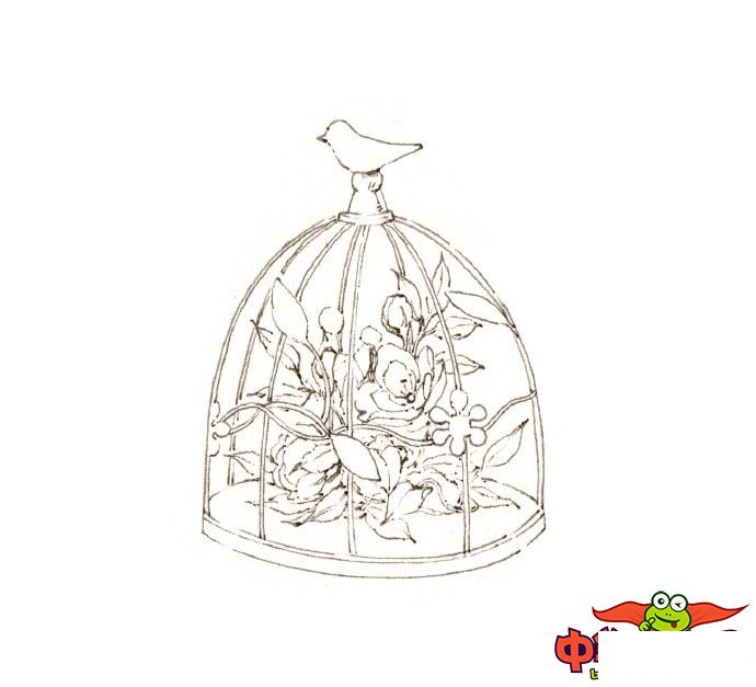 文艺小清新植物简笔画图片大全，儿童简笔画植物花草
