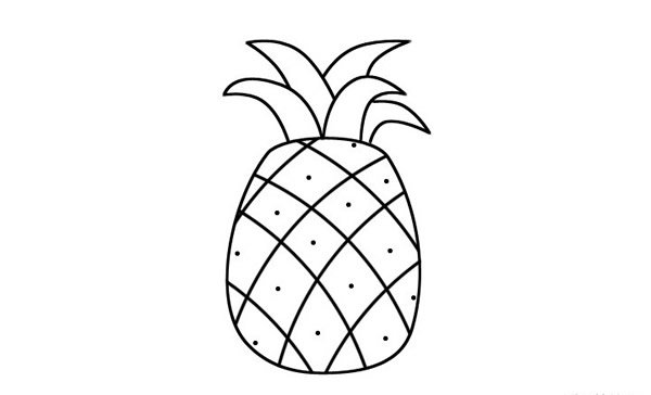 菠萝简笔画