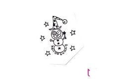 简单的雪人简笔画大全，搞怪的雪人