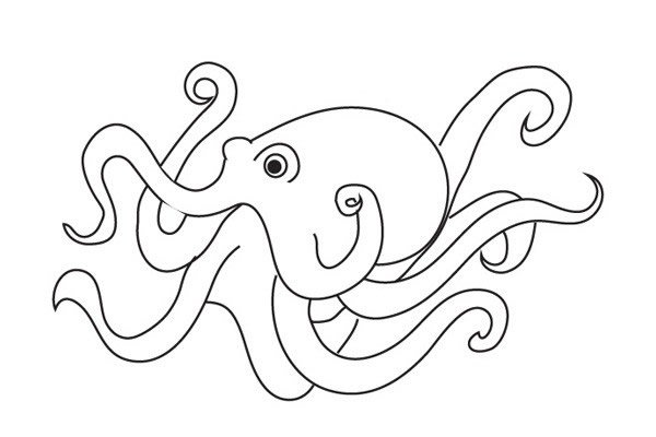 章鱼简笔画