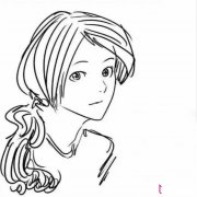 田馥甄简笔画