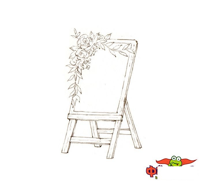 文艺小清新植物简笔画图片大全，儿童简笔画植物花草